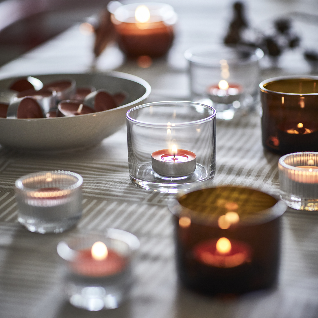 HÖSTAGILLE, scented tealight 2 of 3 open dialog