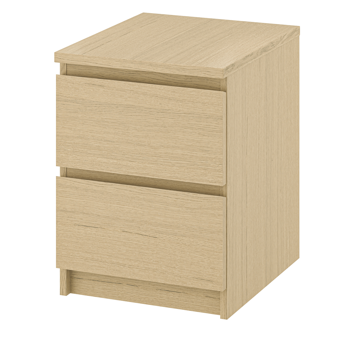 MALM cómoda de 2 cajones 