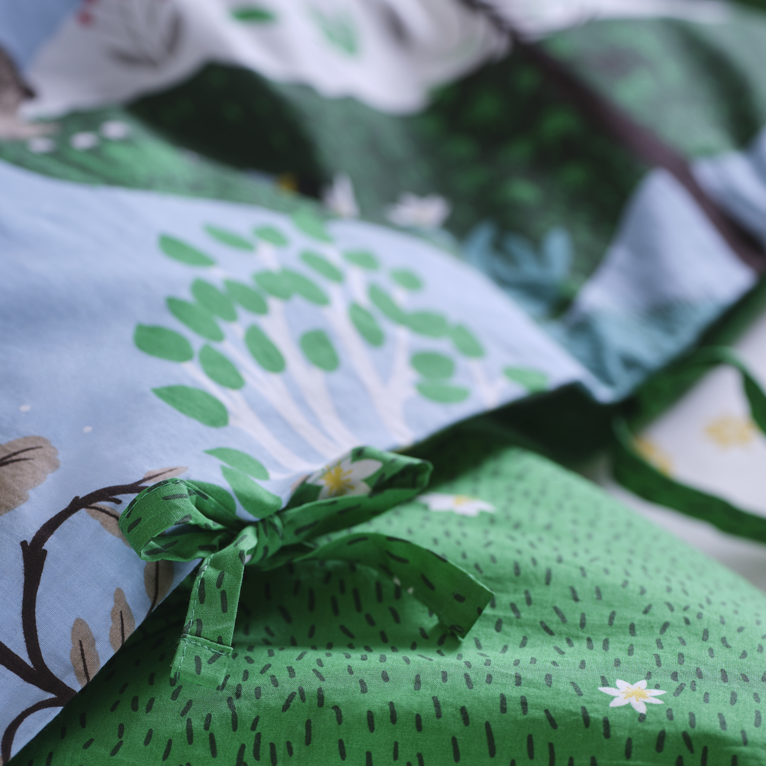 SKOGSDUVA, Funda edredón y funda almohada para cama individual 6 de 8 open dialog