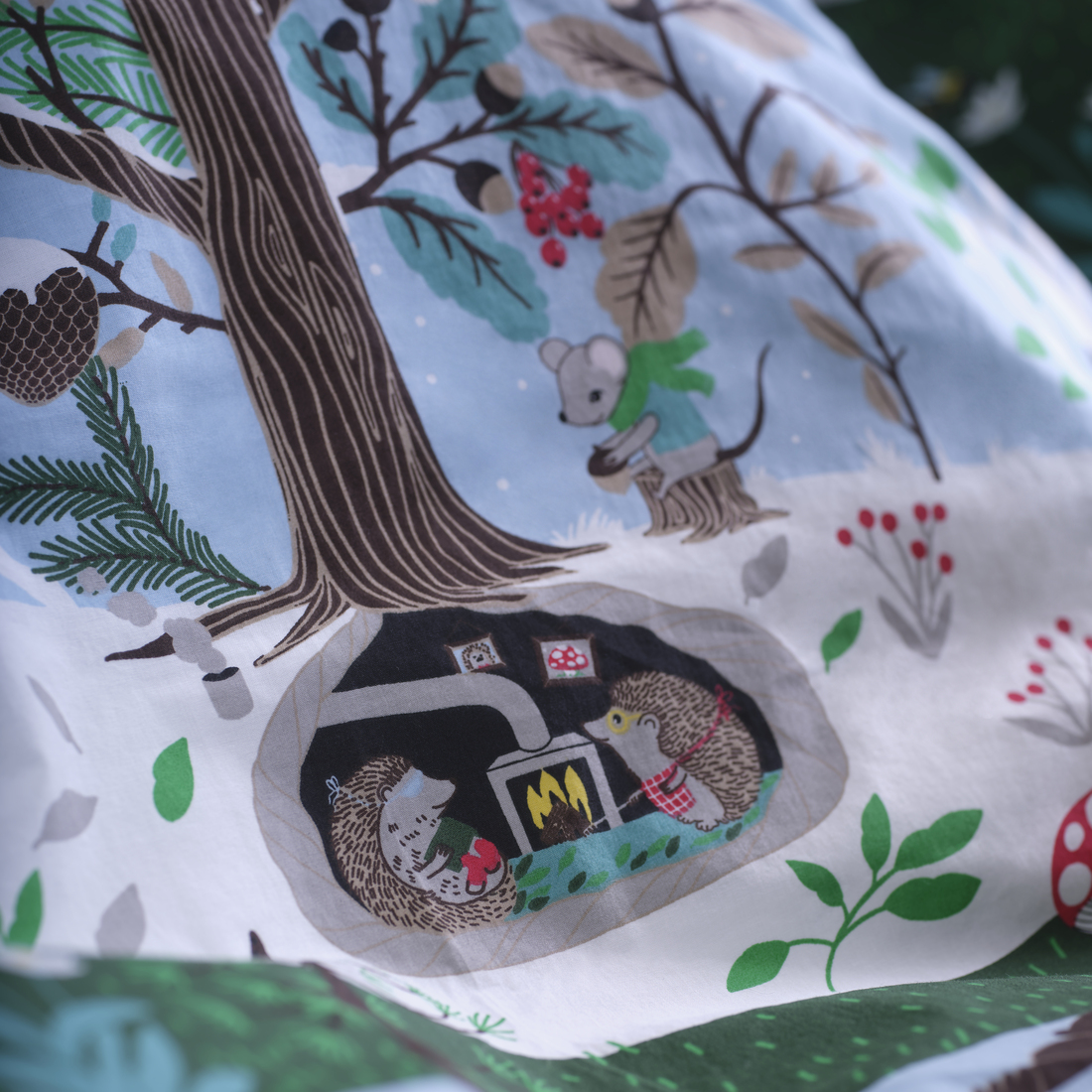 SKOGSDUVA, Funda edredón y funda almohada para cama individual 8 de 8 open dialog
