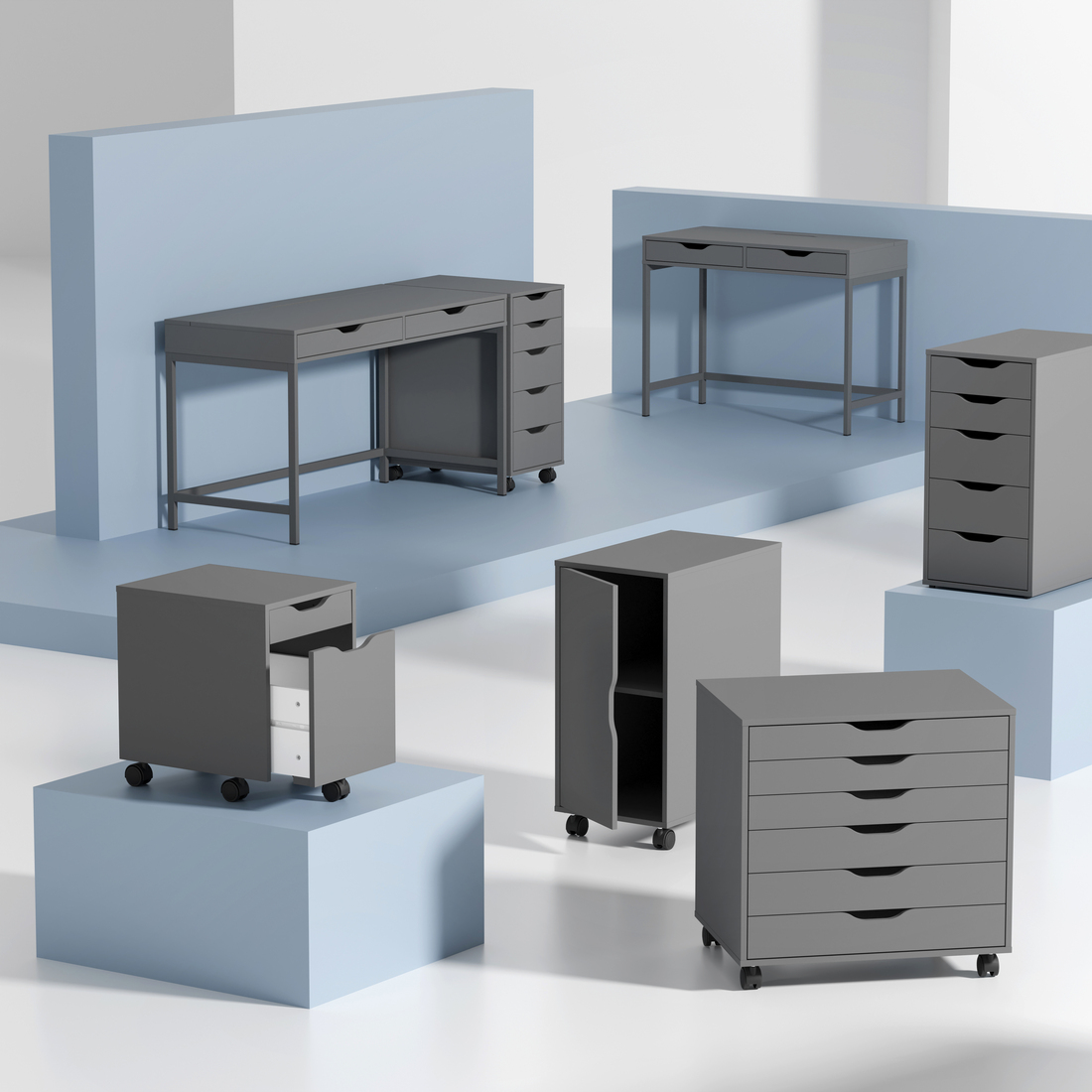 ALEX, drawer unit. 5 of 8 open dialog