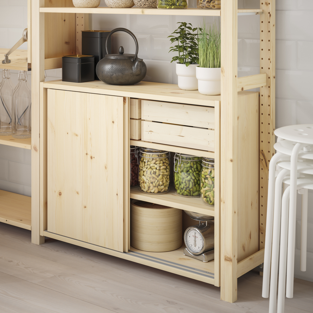 IVAR, cabinet with sliding doors. 2 of 4 open dialog
