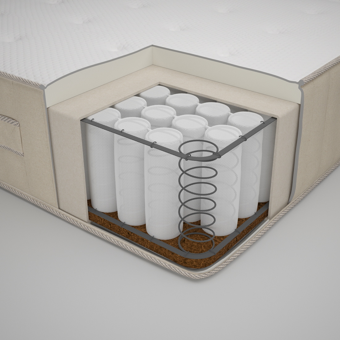 VATNESTRÖM, colchón de muelles ensacados. 3 de 12 open dialog