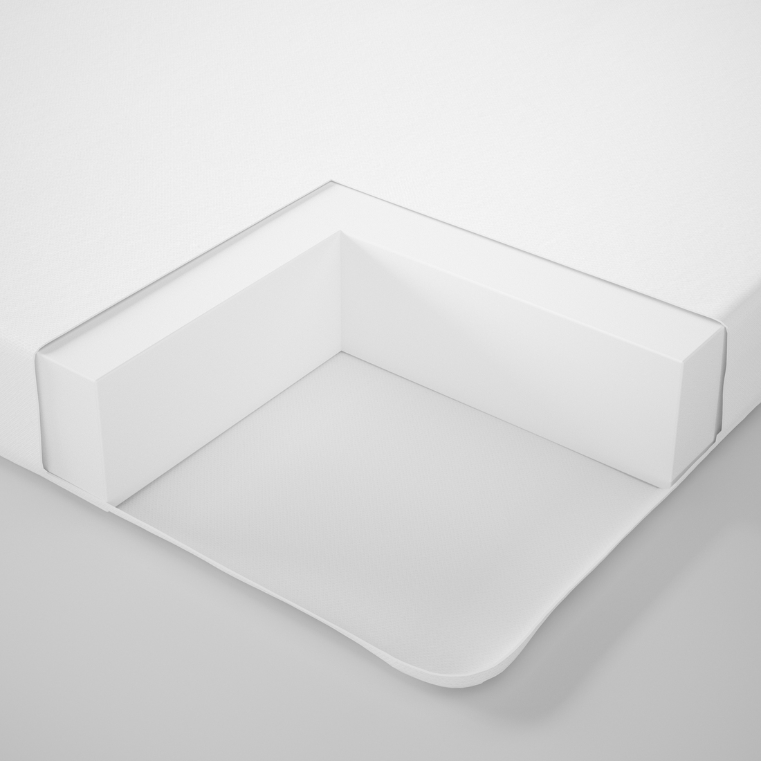 PELLEPLUTT, foam mattress for crib. 2 of 4 open dialog