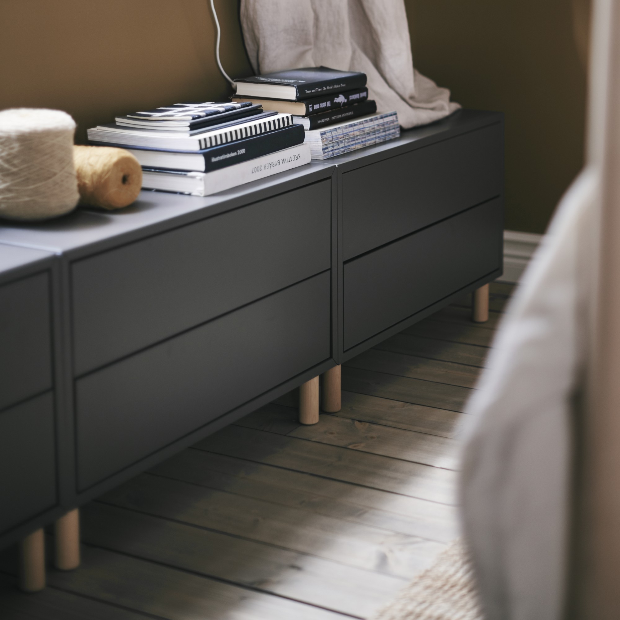 EKET, cabinet with 2 drawers. 2 of 4 open dialog