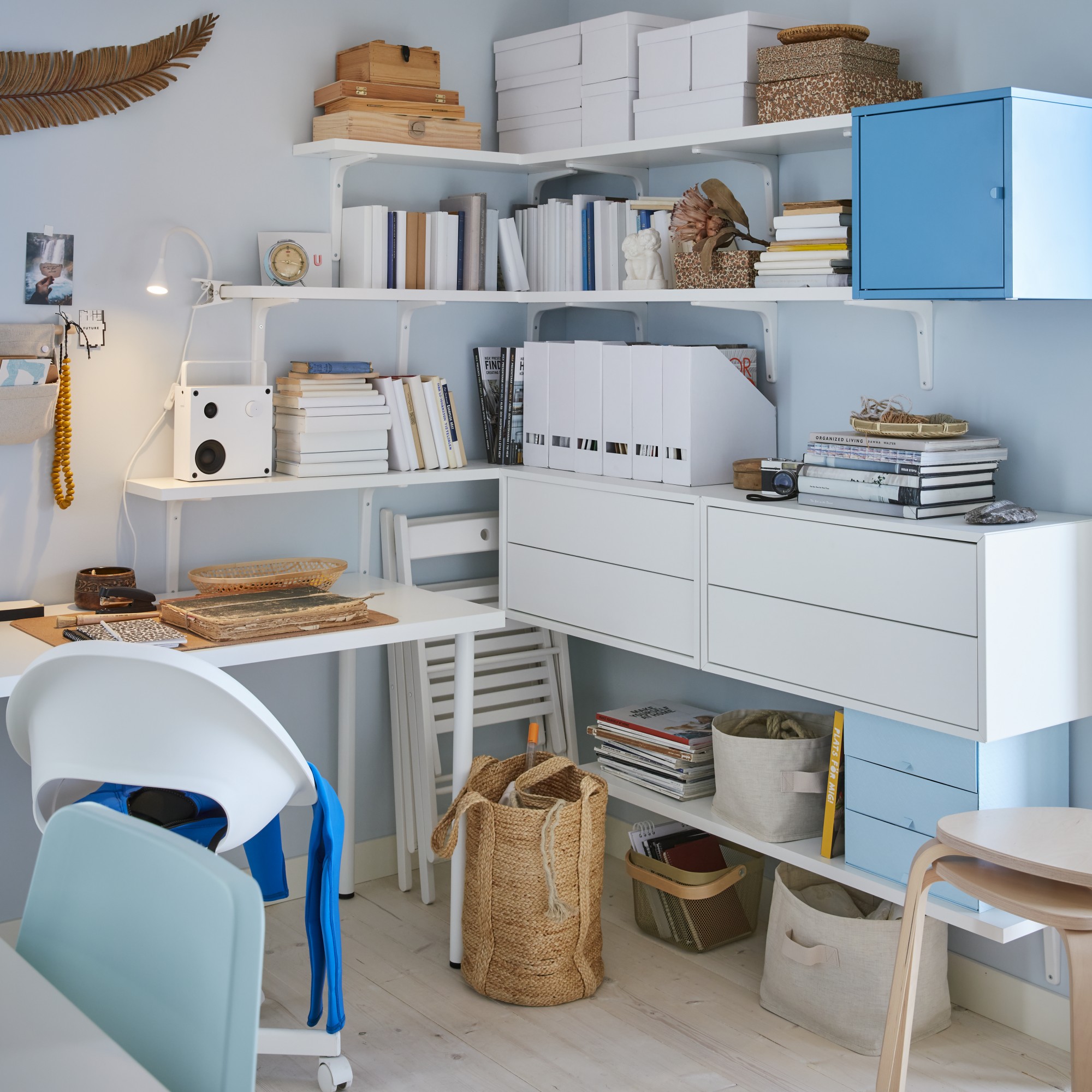 EKET, armario con 2 cajones. 3 de 5 open dialog