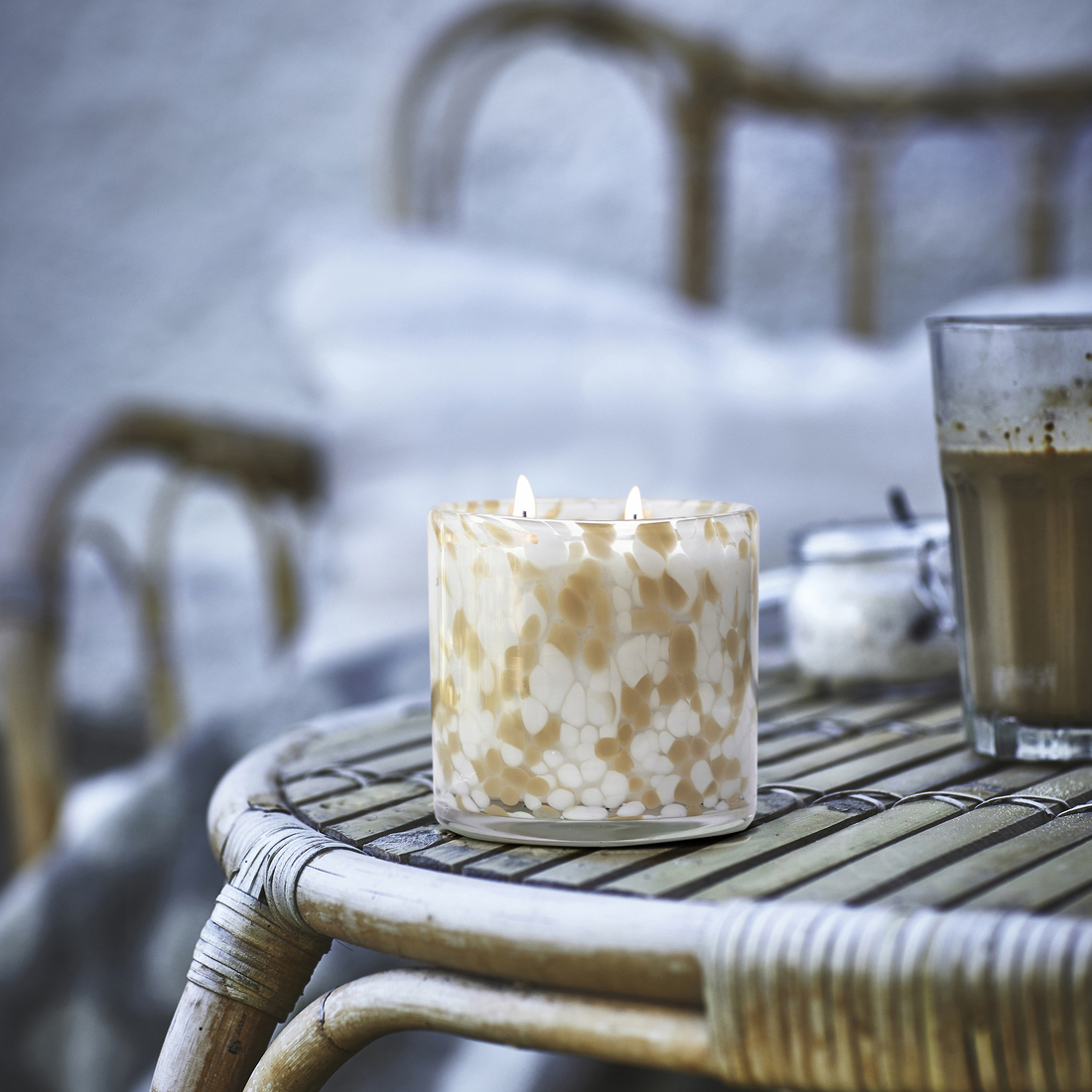 JÄMLIK, vela aromática en vaso 2 mechas. 2 de 5 open dialog