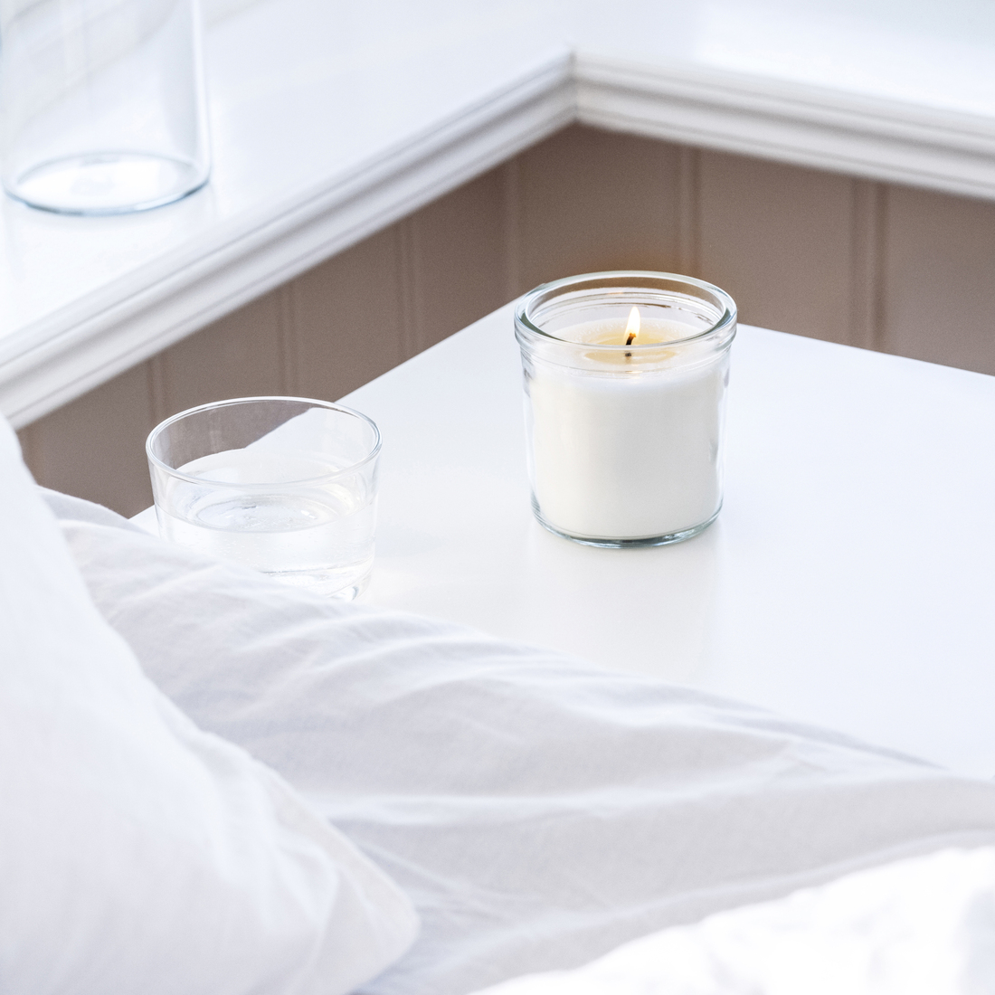 TRÅDCYPRESS, scented candle in glass. 2 of 5 open dialog