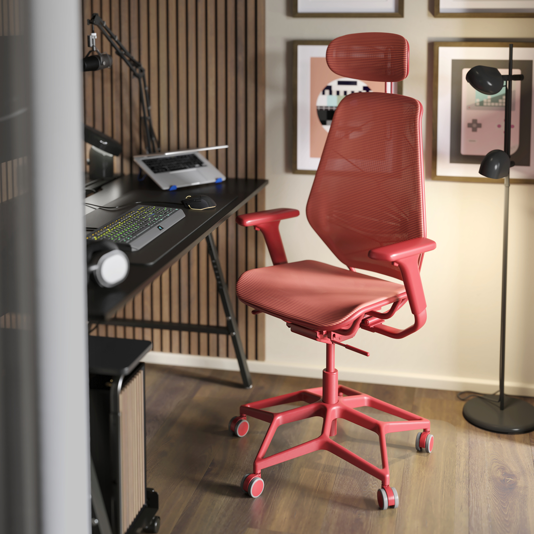 STYRSPEL, silla gaming. 4 de 11 open dialog