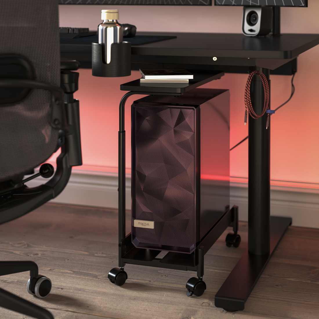 LÅNESPELARE, soporte para PC con balda. 3 de 8 open dialog