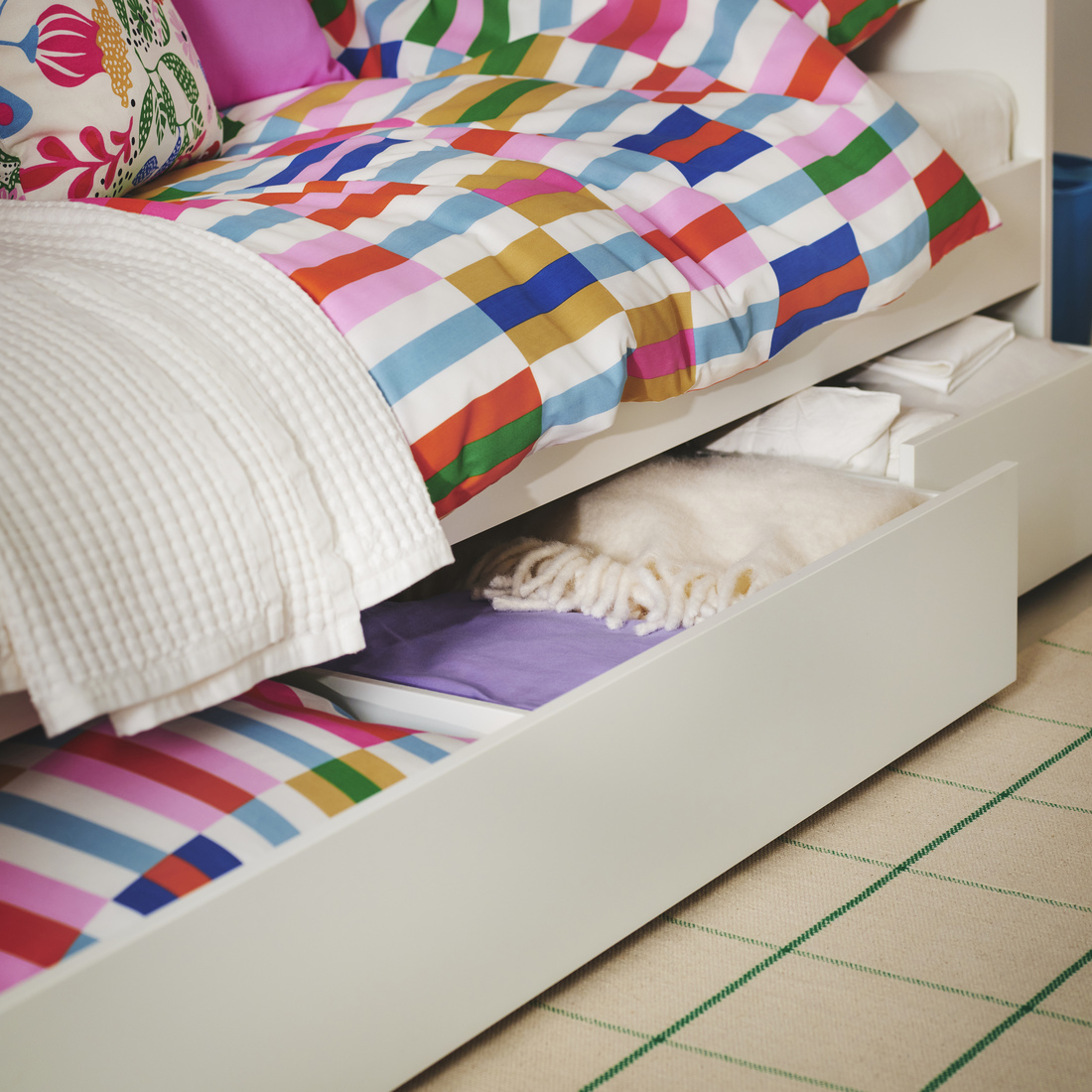 RIDSTIG, rug, flatwoven. 3 of 6 open dialog