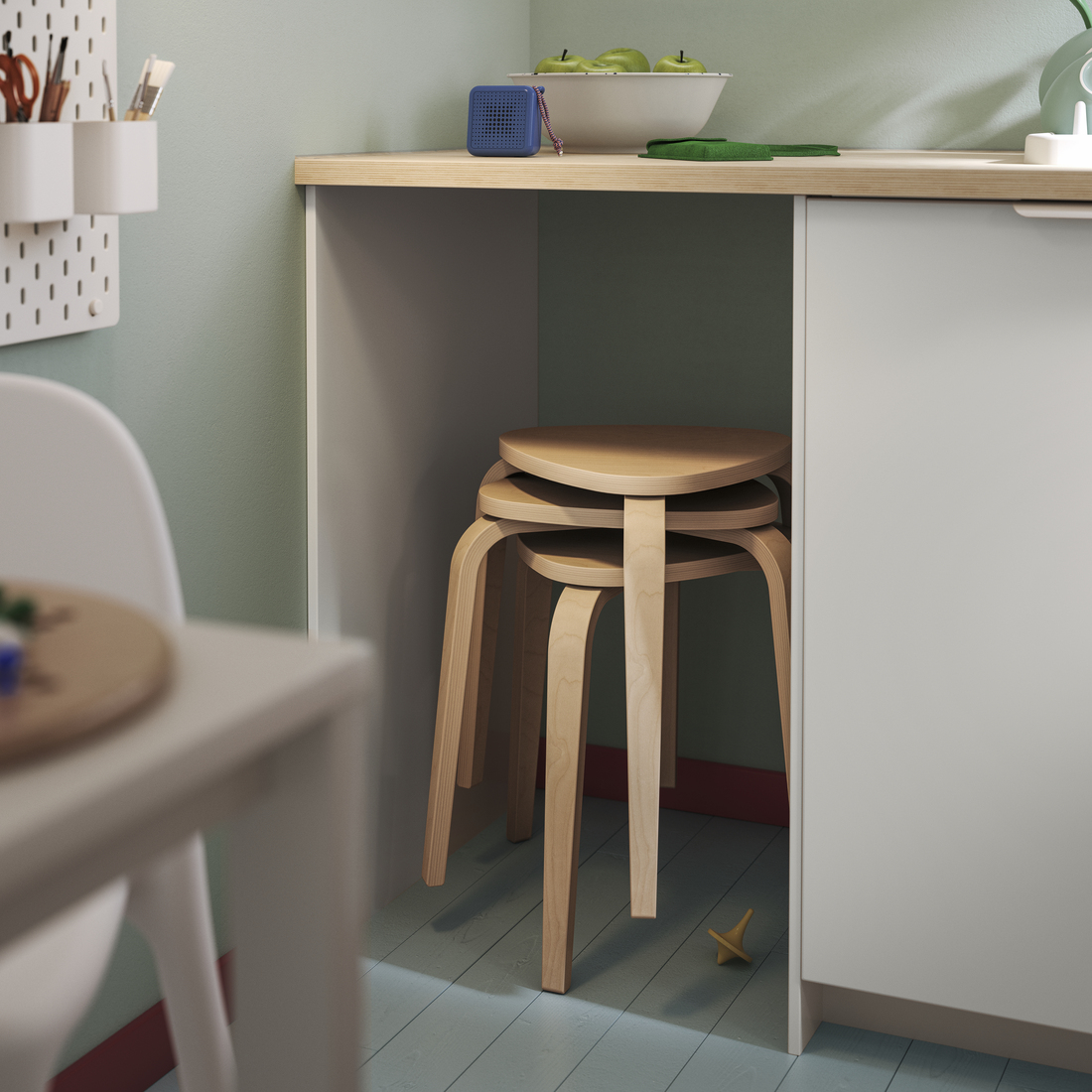 KYRRE, taburete. 2 de 4 open dialog