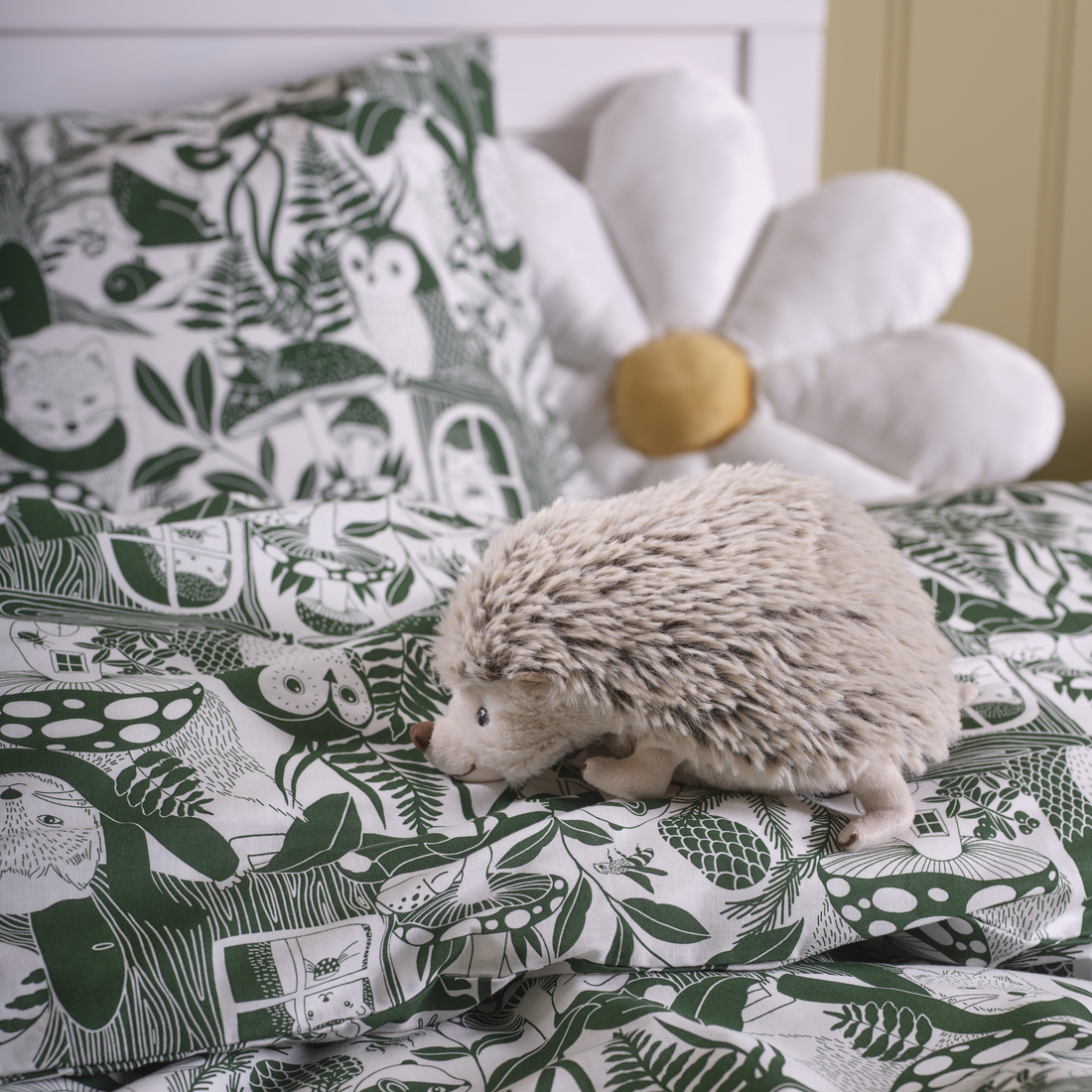 SKOGSDUVA, Funda edredón y funda almohada para cama individual. 6 de 6 open dialog