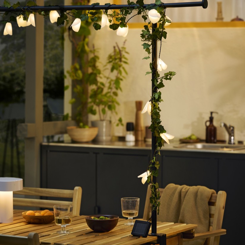 ASKHOLMEN, mesa plegable, exterior. 3 de 5 open dialog