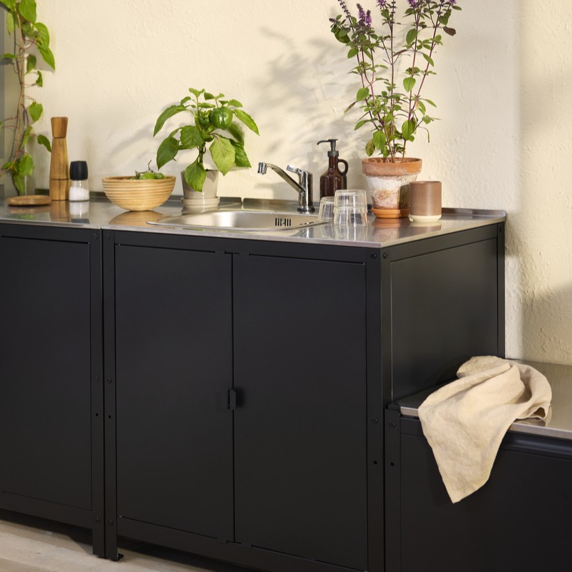 GRILLSKÄR, kitchen sink cabinet. 4 of 5 open dialog