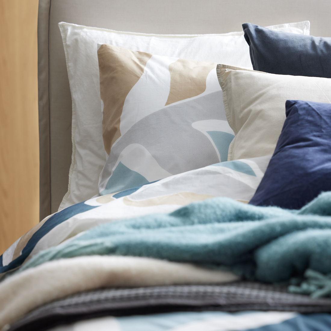 MYGGLASVINGE, Funda edredón y 2 fundas almohada para cama doble. 5 de 7 open dialog