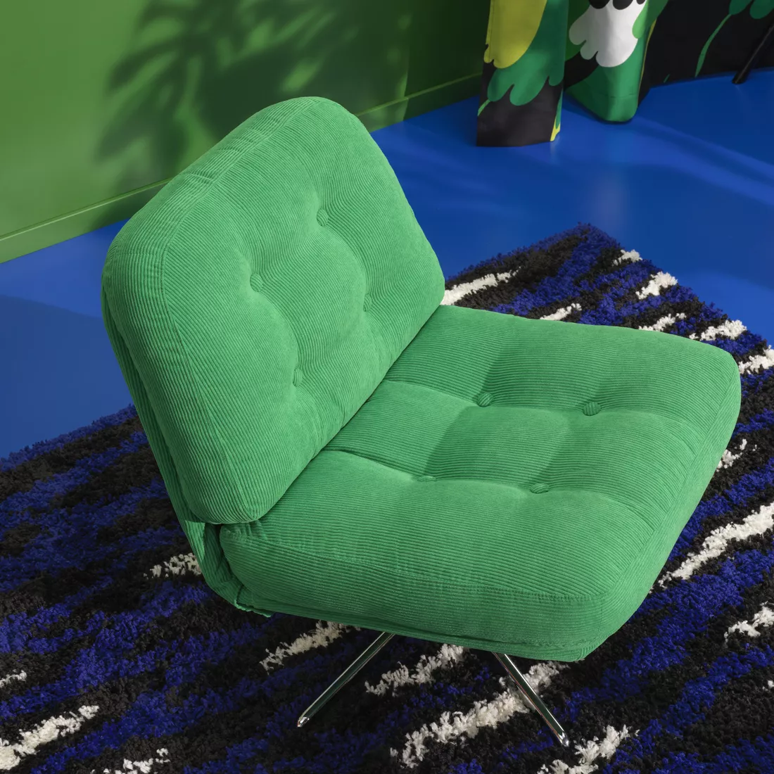 IKEA El Hierro - DYVLINGE swivel chair, Kelinge green