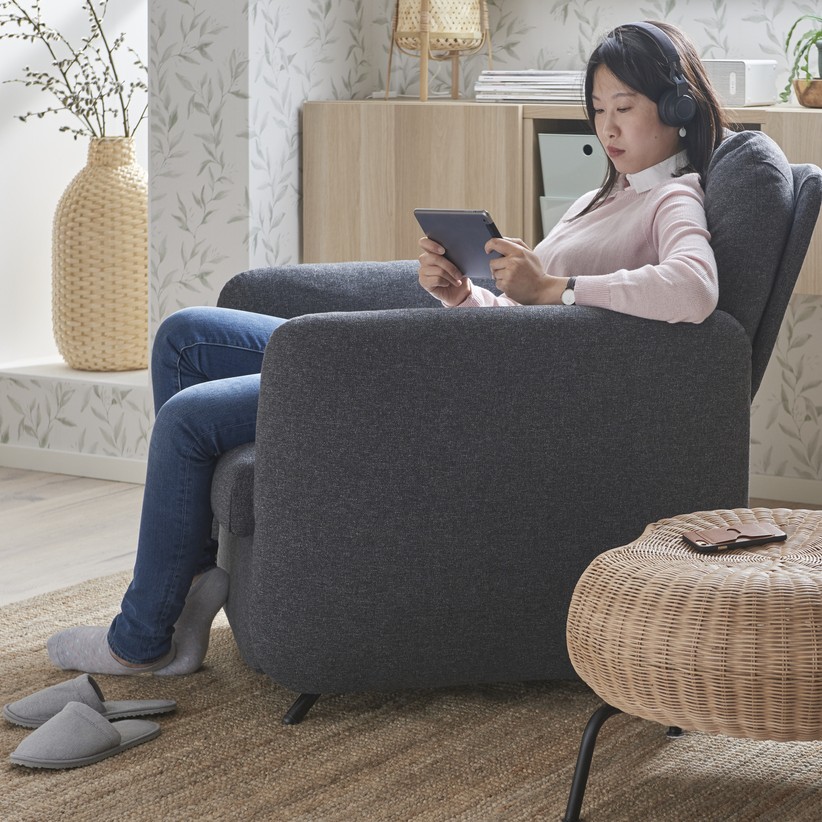 EKOLSUND, sillón relax reclinable. 2 de 6 open dialog