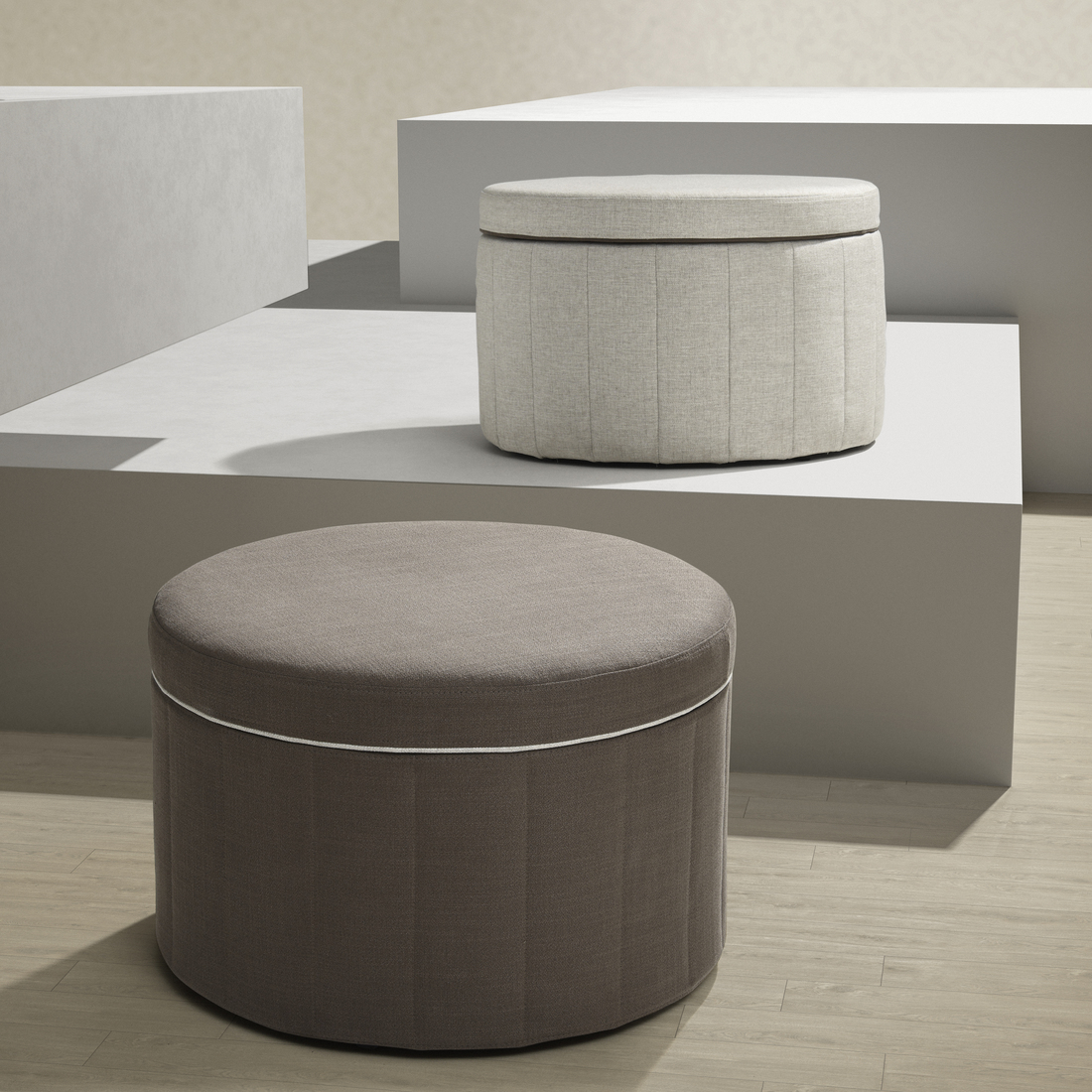 SIDSJÖ, puf con almacenaje. 7 de 8 open dialog