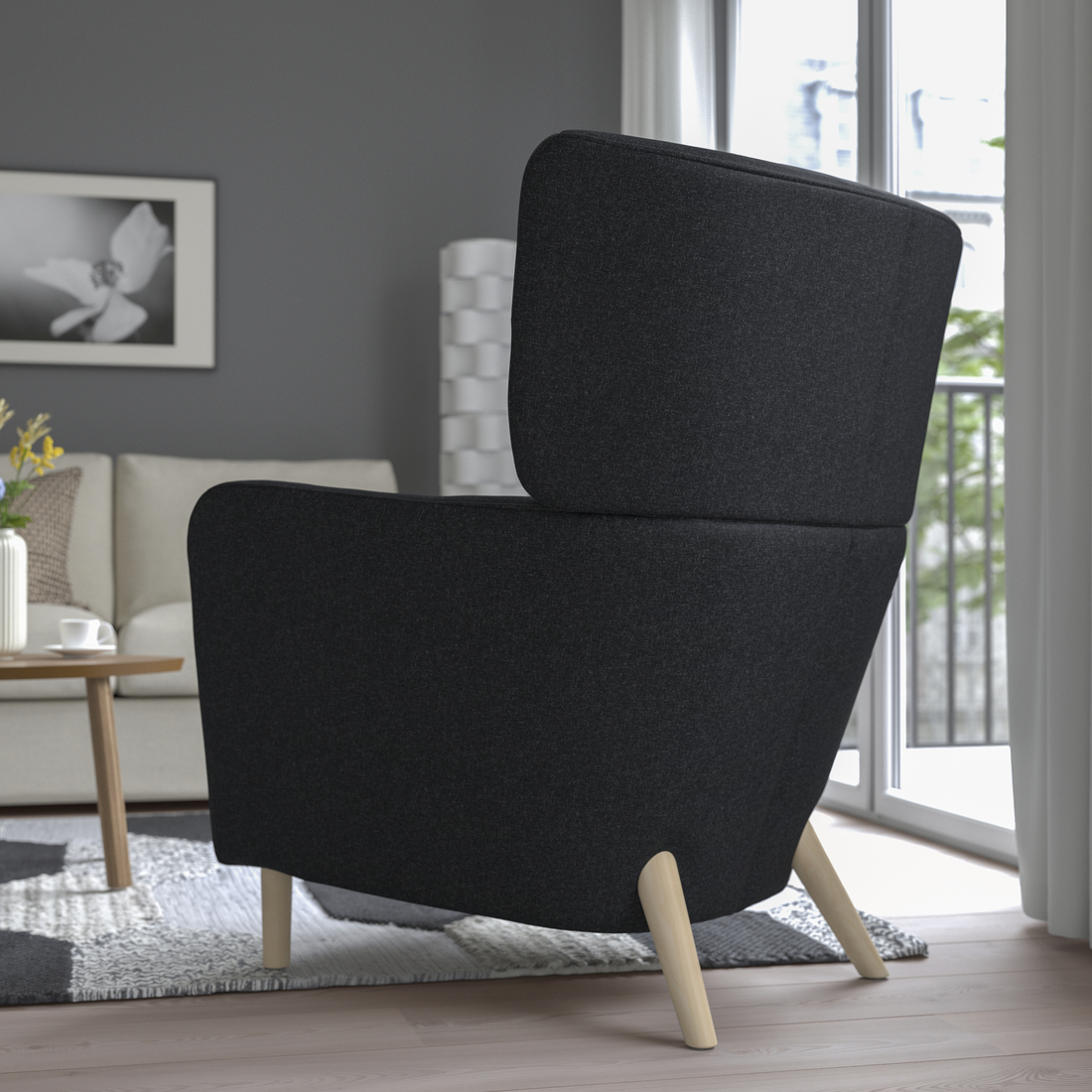 OSKARSHAMN, sillón orejero. 4 de 6 open dialog