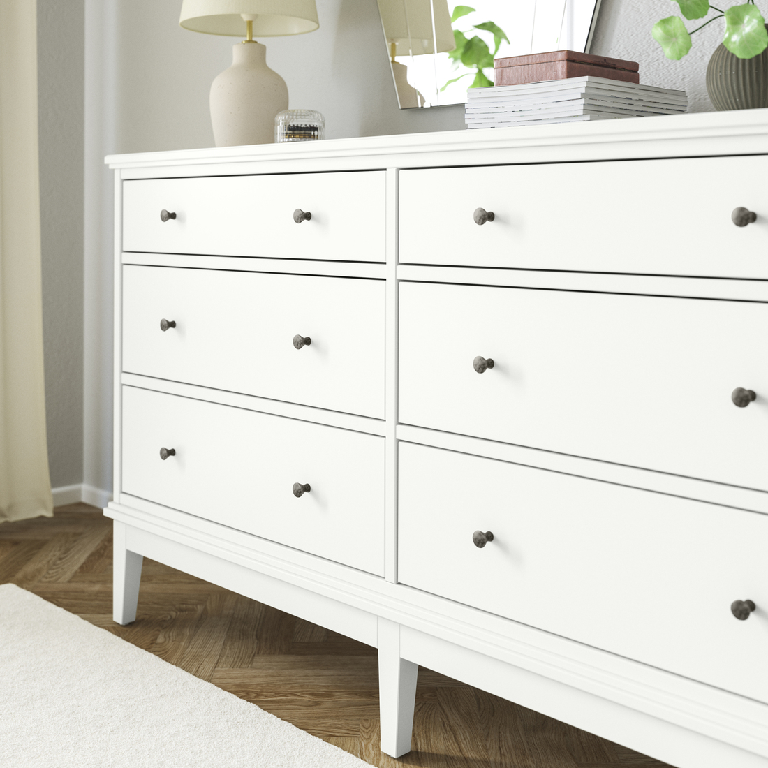 IDANÄS, 6-drawer dresser. 3 of 3 open dialog