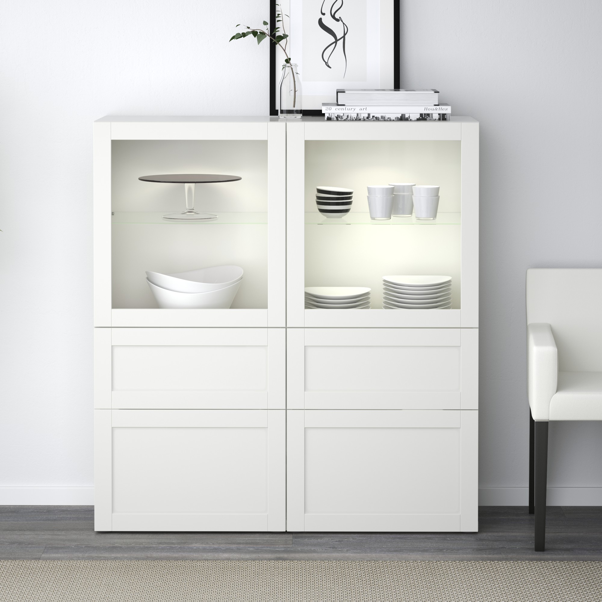 BESTÅ, Vitrina. 2 de 3 open dialog