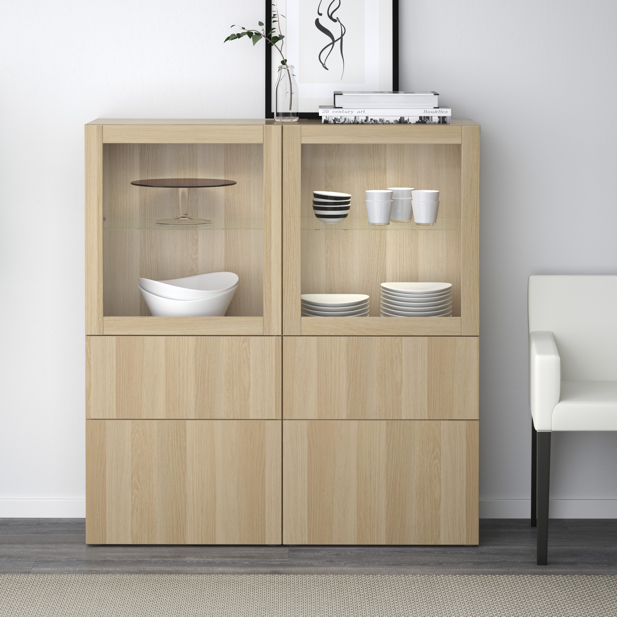 BESTÅ, displaly cabinet. 2 of 4 open dialog