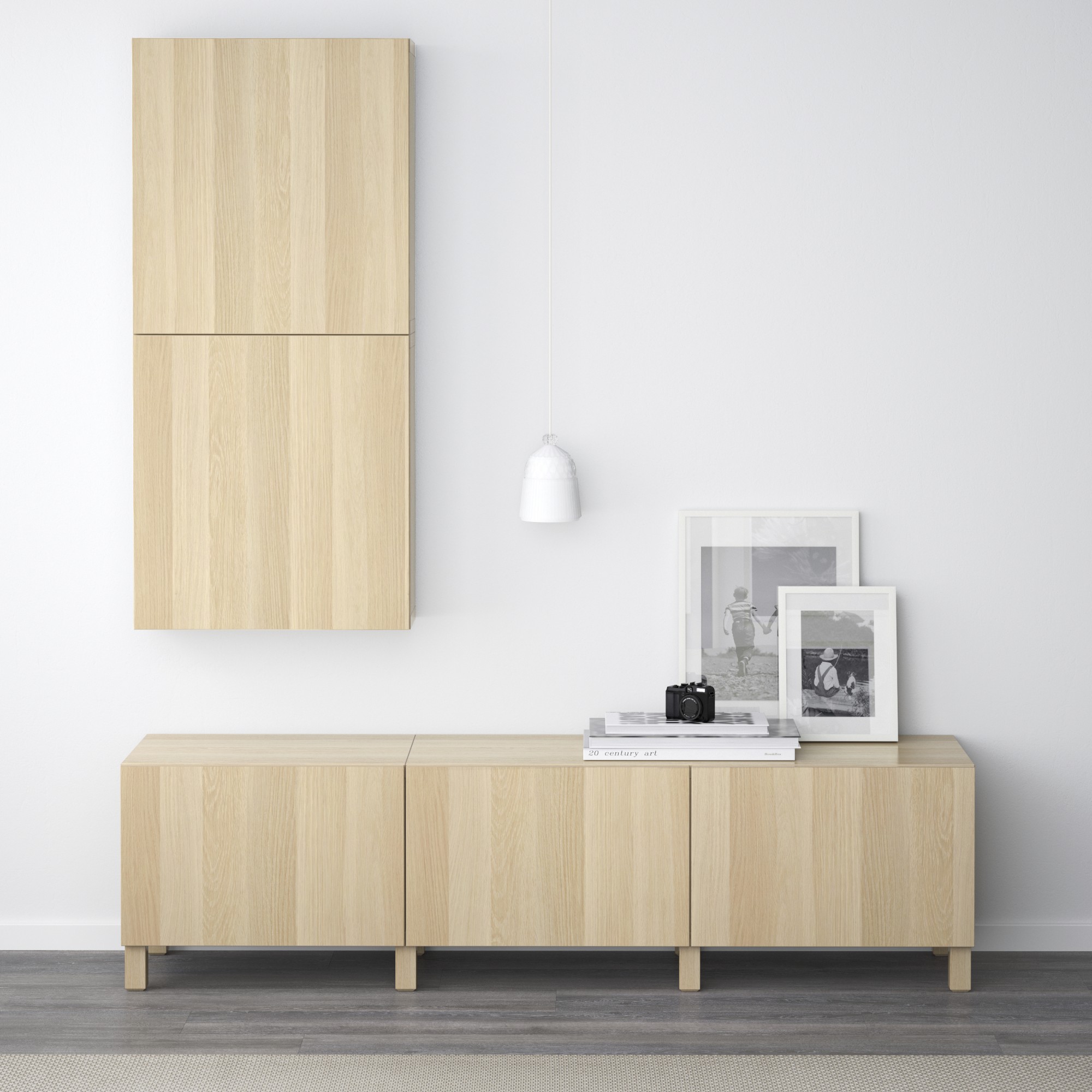 BESTÅ, aparador con cajones. 2 de 3 open dialog