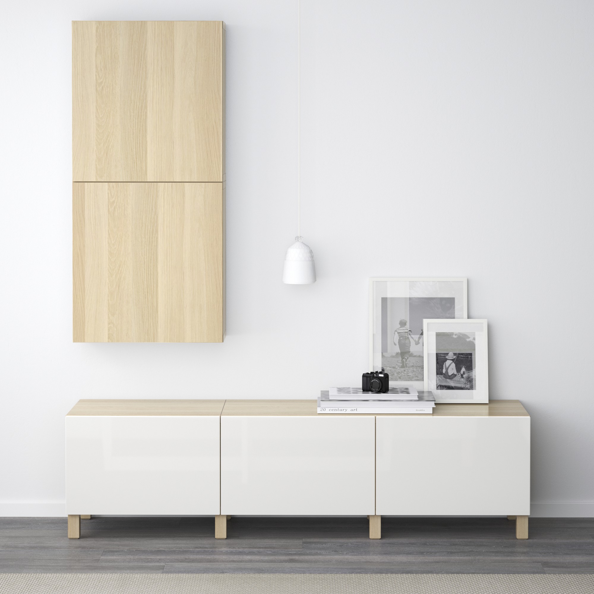 BESTÅ, aparador con cajones. 2 de 3 open dialog