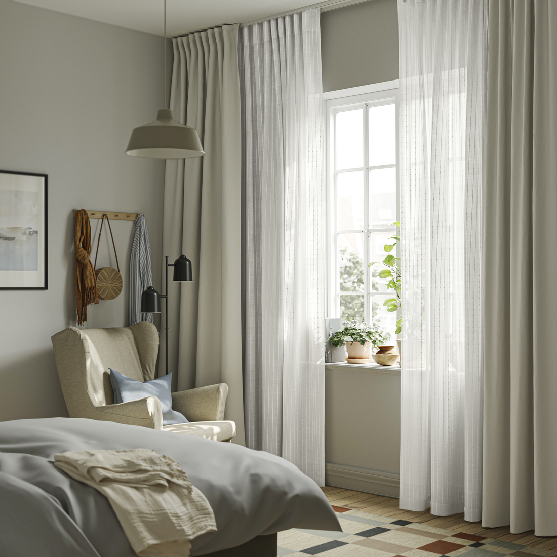 MATILDA, cortinas visillo, 1 par. 2 de 6 open dialog