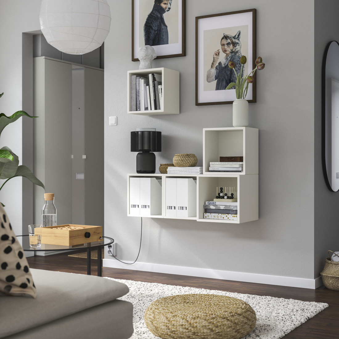 EKET, wall mounted cabinet. 2 of 7 open dialog