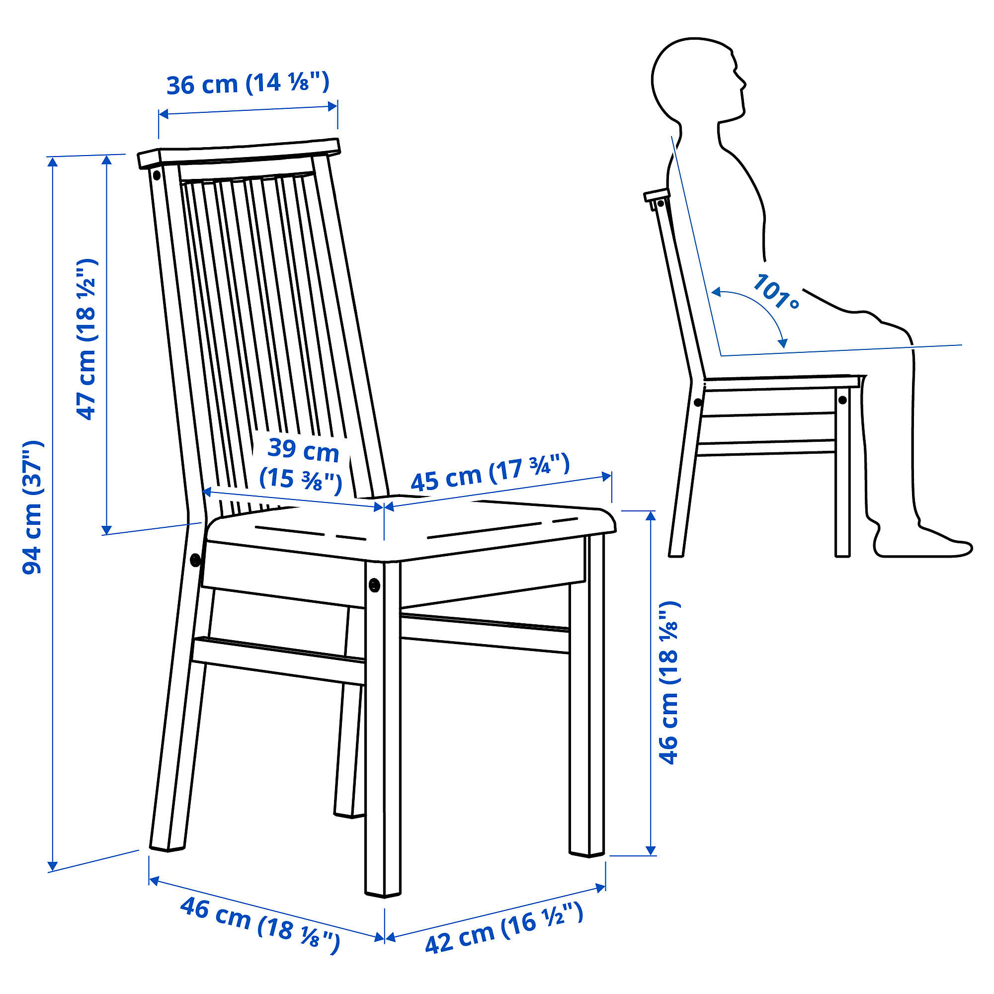 ÅLHULT, mesa de comedor y 4 sillas. 8 de 8 open dialog