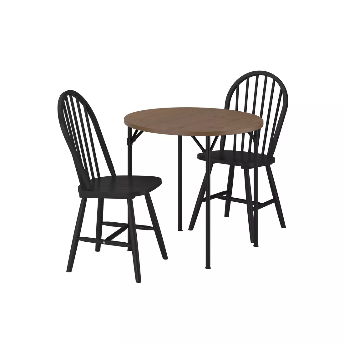 IKEA Ibiza - GRÖTÅN/SKOGSTA mesa de comedor redonda y 2 sillas, pino ...