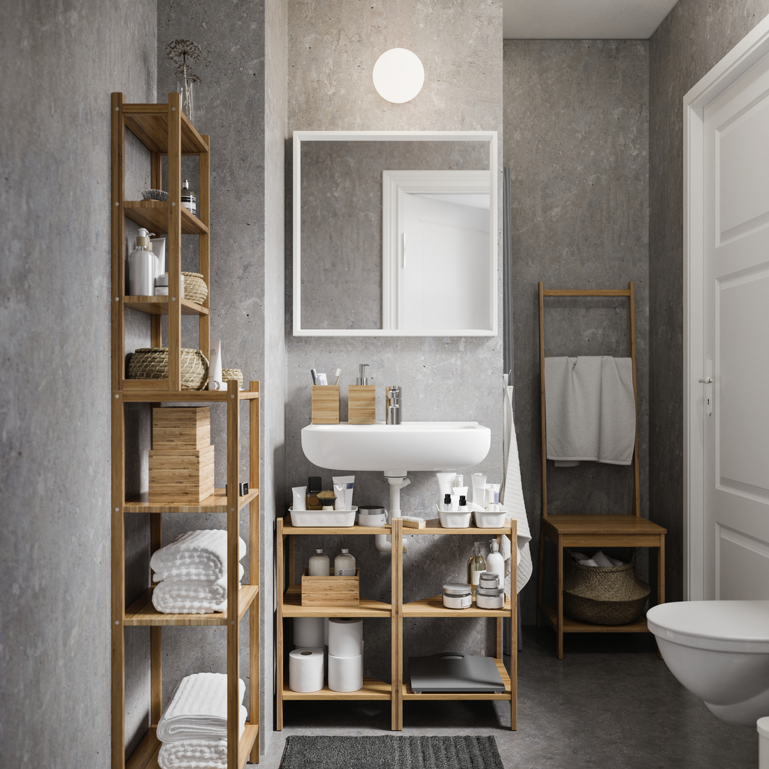 RÅGRUND, shelf unit. 2 of 4 open dialog