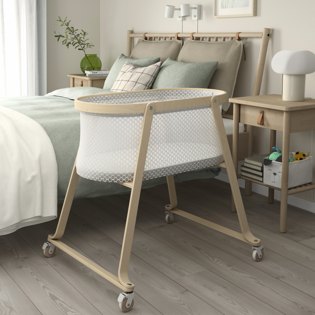 ÄLSKVÄRD, mattress for bassinet. 2 of 5 open dialog