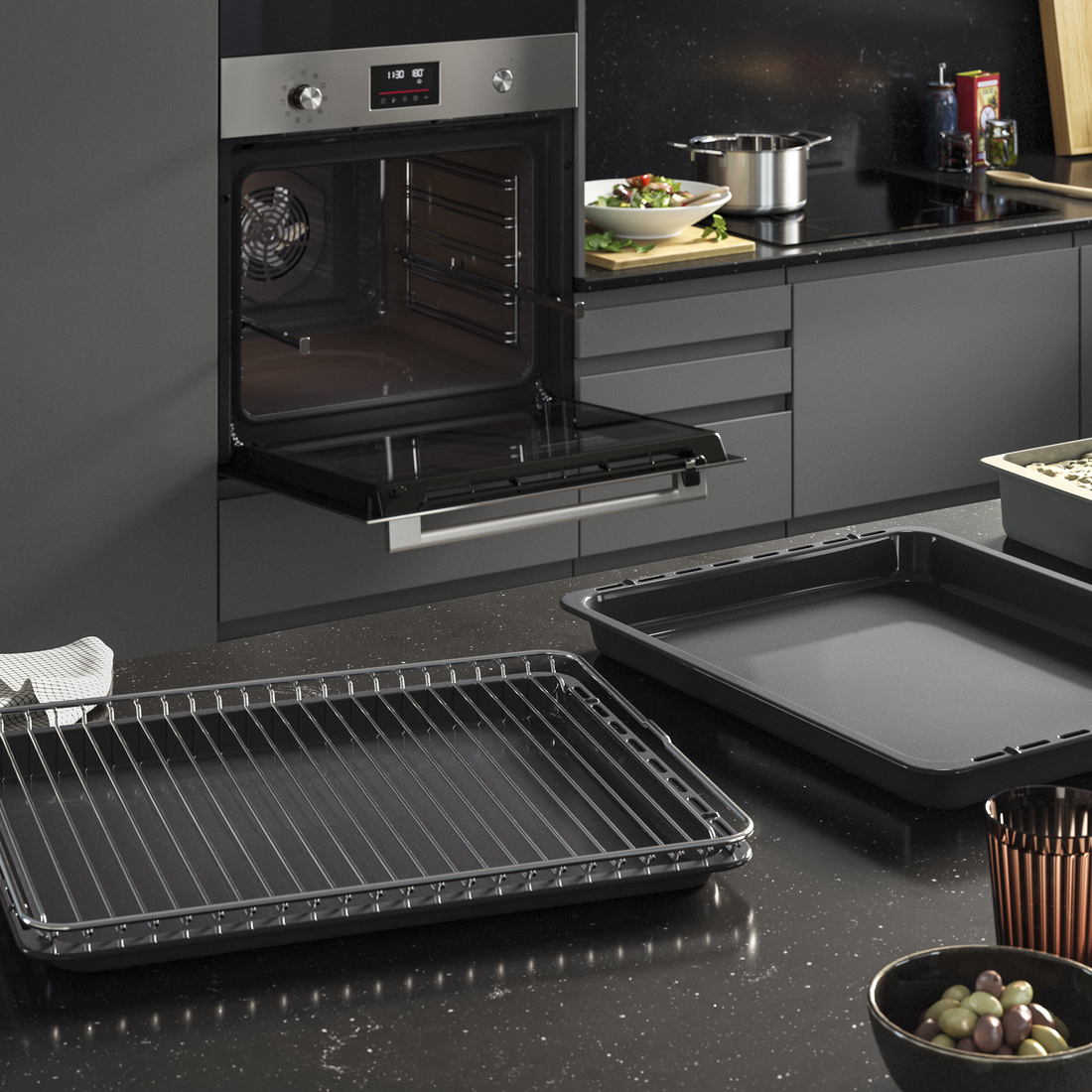 FRILLESBO, true fan oven. 4 of 6 open dialog