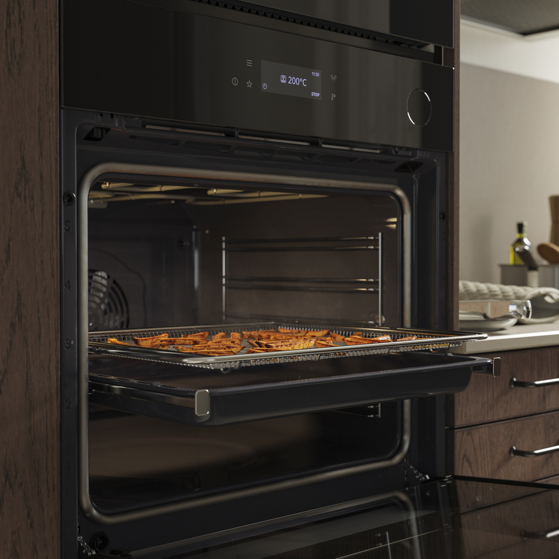 SPJUTBO, horno con ventilador aire forzado. 3 de 6 open dialog