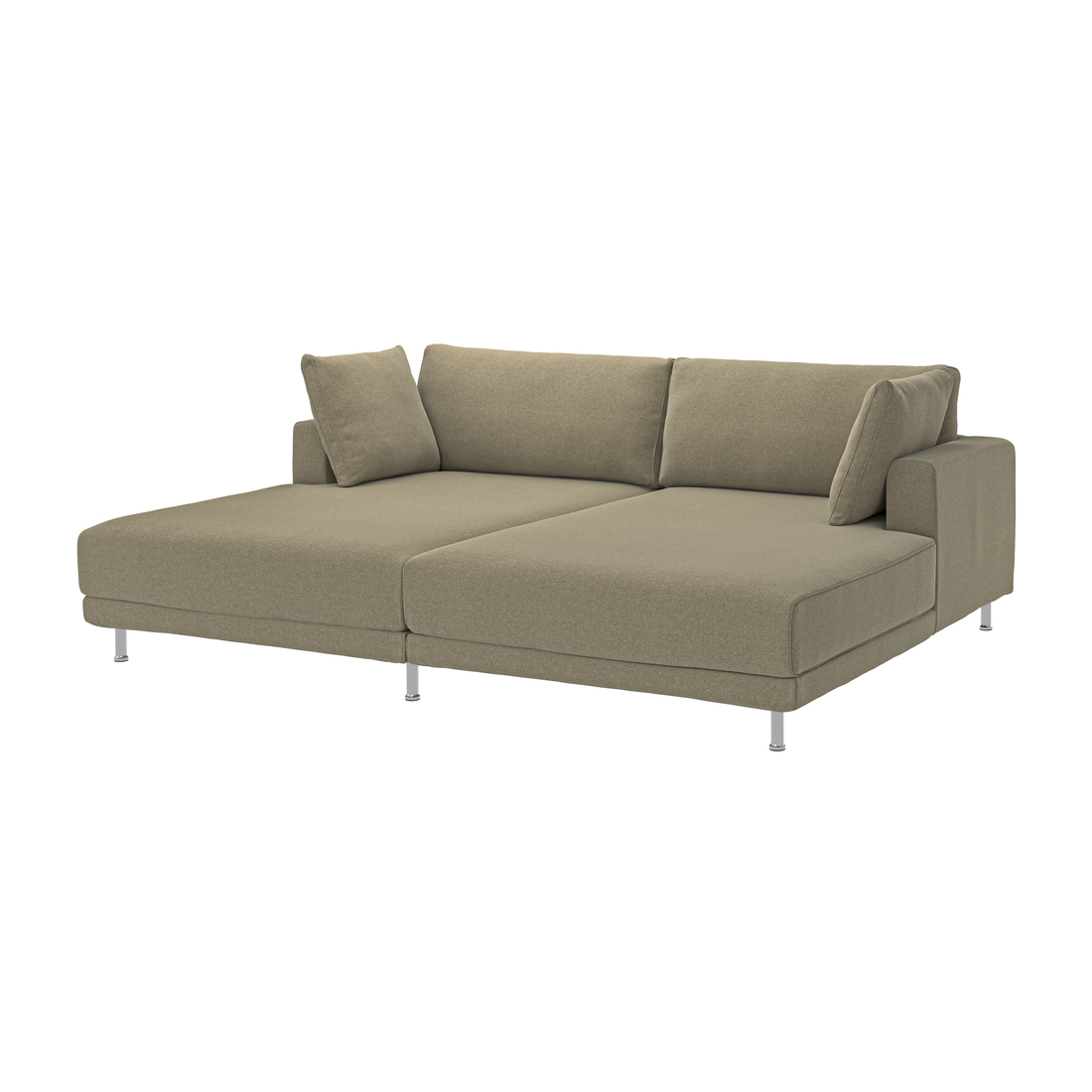 Current variation: with chaise/Johanneshov brown-beige
