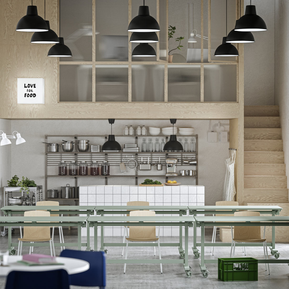 KUNGSFORS, suspension rail with shelf/wll grid. 2 of 3 open dialog