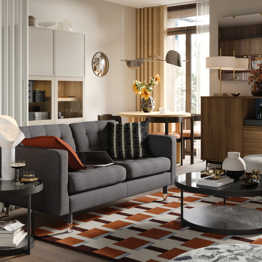 LANDSKRONA, sofá 2 plazas. 2 de 7 open dialog