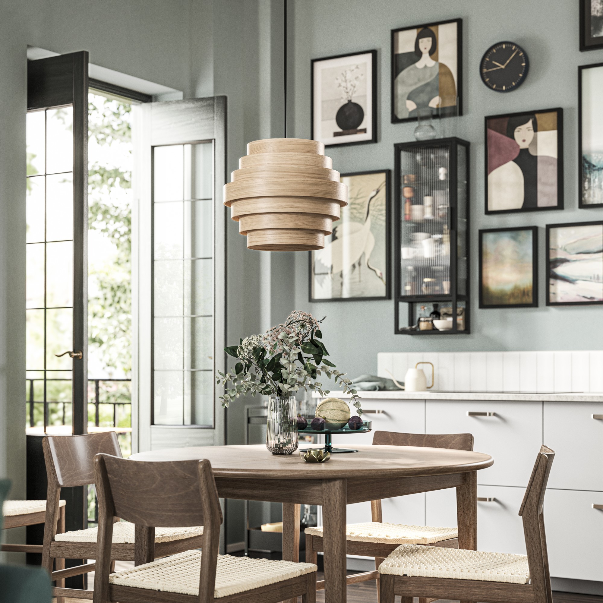 DYKARKLOCKA / HAVSDJUP, lámpara de techo. 2 de 4 open dialog