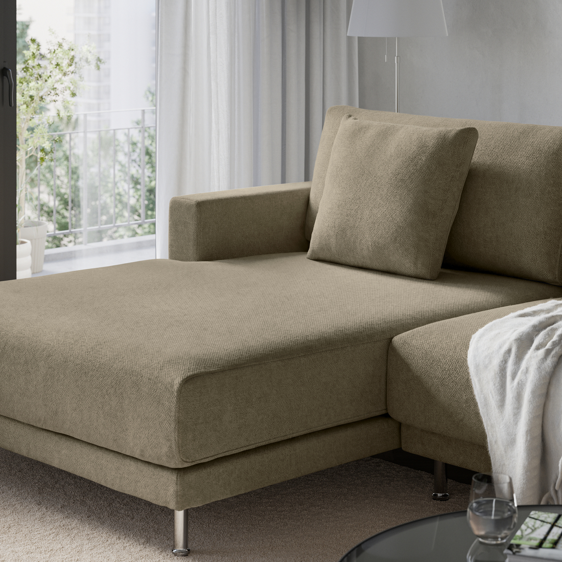 UPPÅKRA, sectional, 3-seat. 2 of 4 open dialog