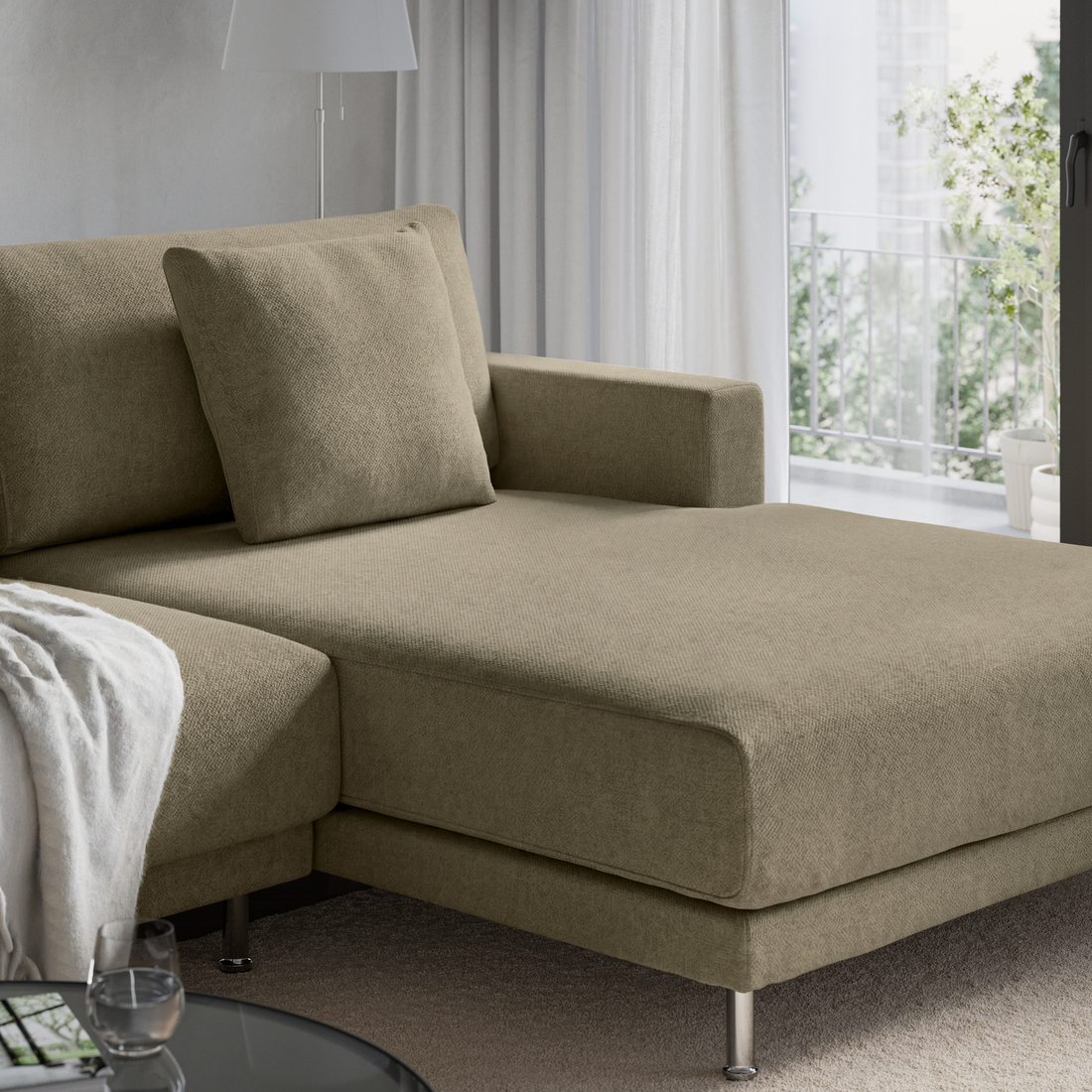 UPPÅKRA, u-shaped sofa, 4,5-seat. 2 of 3 open dialog