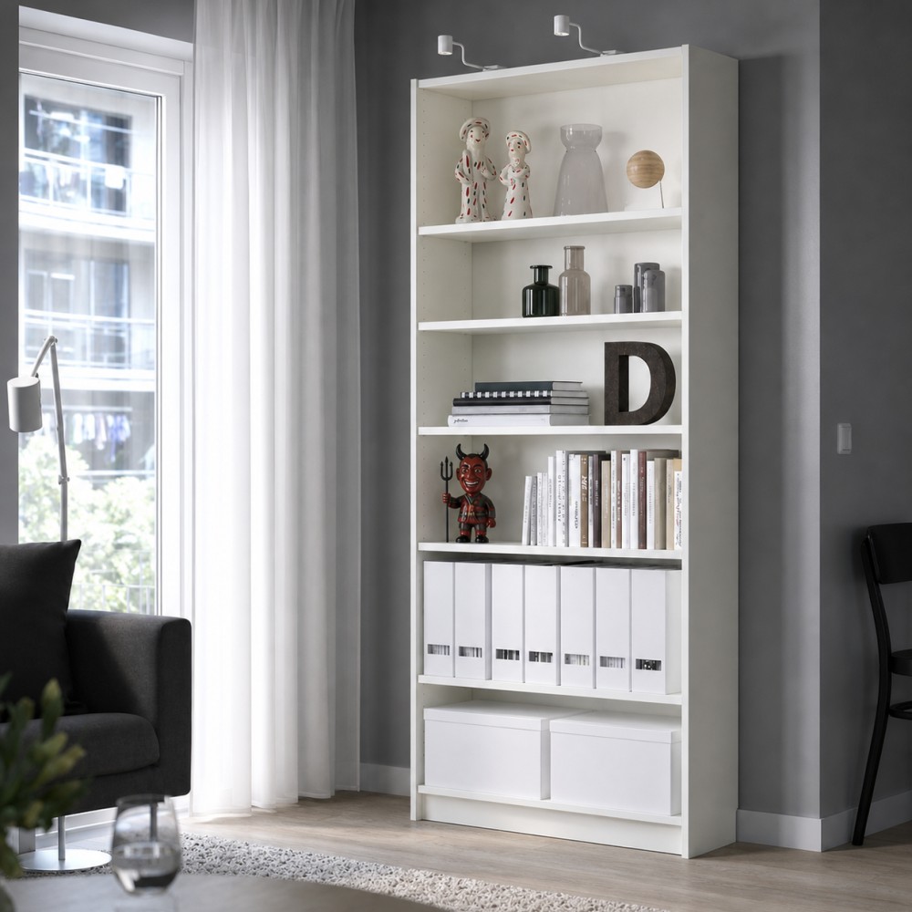 BILLY, bookcase. 2 of 6 open dialog