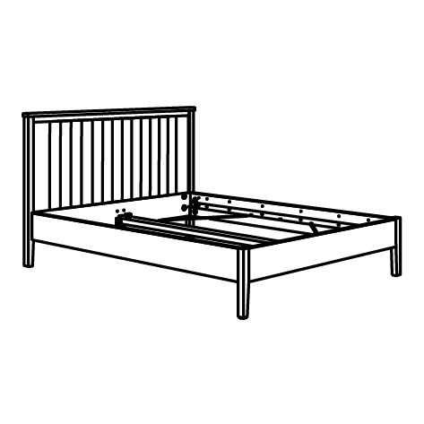 GULLABERG estructura de cama sin somier 