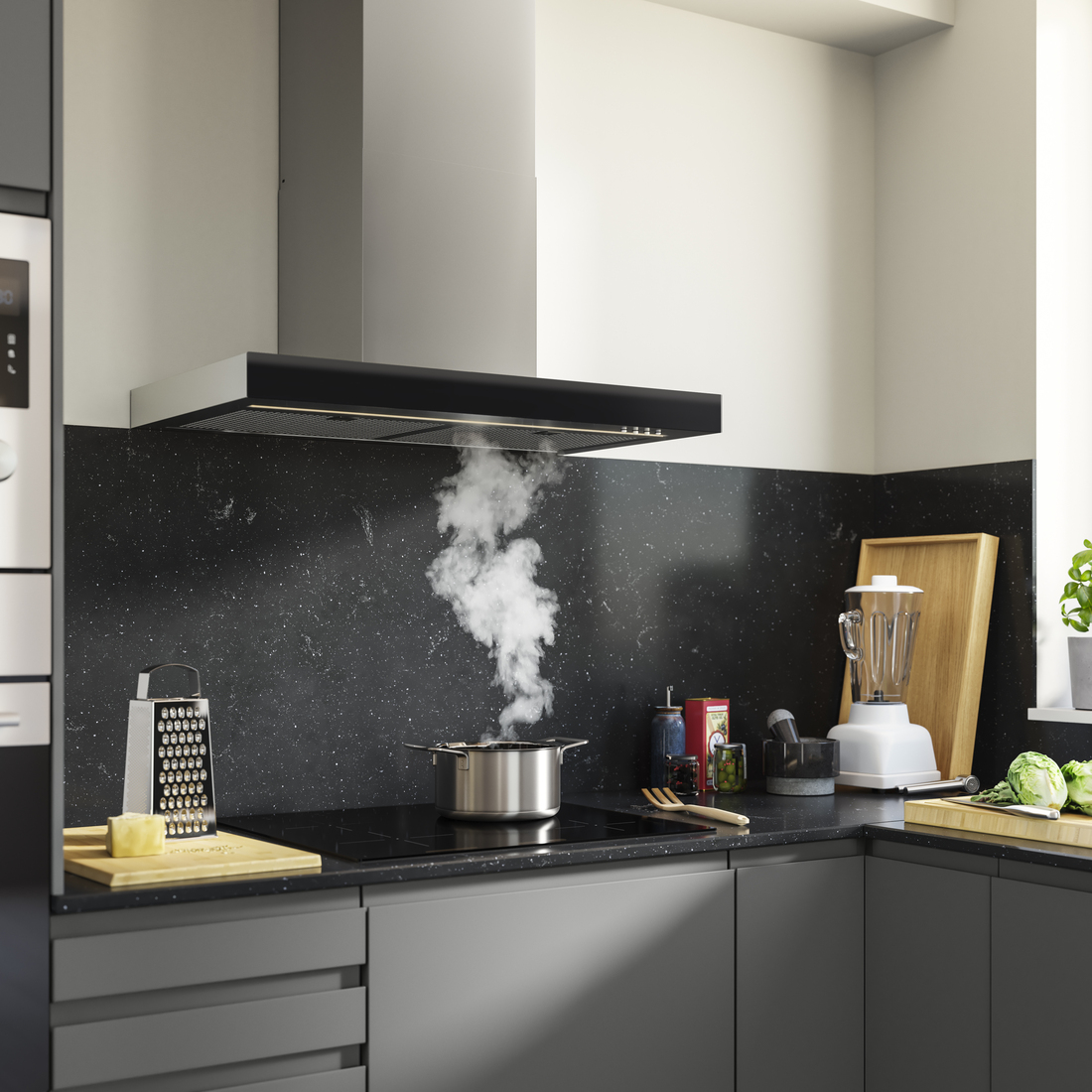 RÄFSEBO, wall mounted range hood. 2 of 6 open dialog