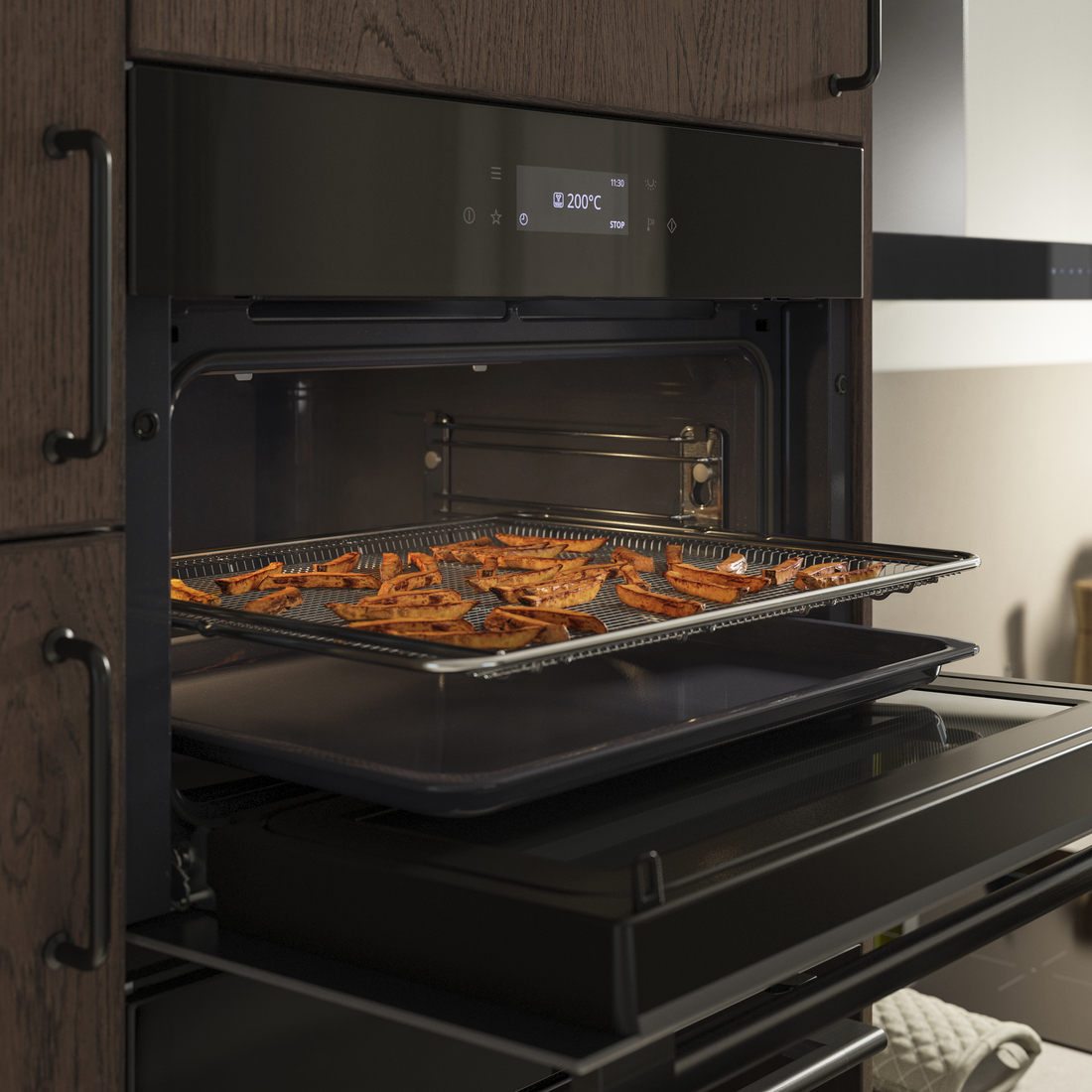 SPJUTBO, true fan oven w microwave func. 3 of 5 open dialog