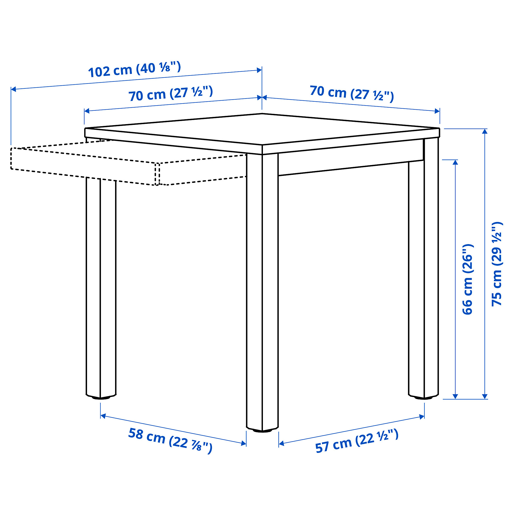 IKEA PS 2026, table and 2 folding chairs. 4 of 5 open dialog