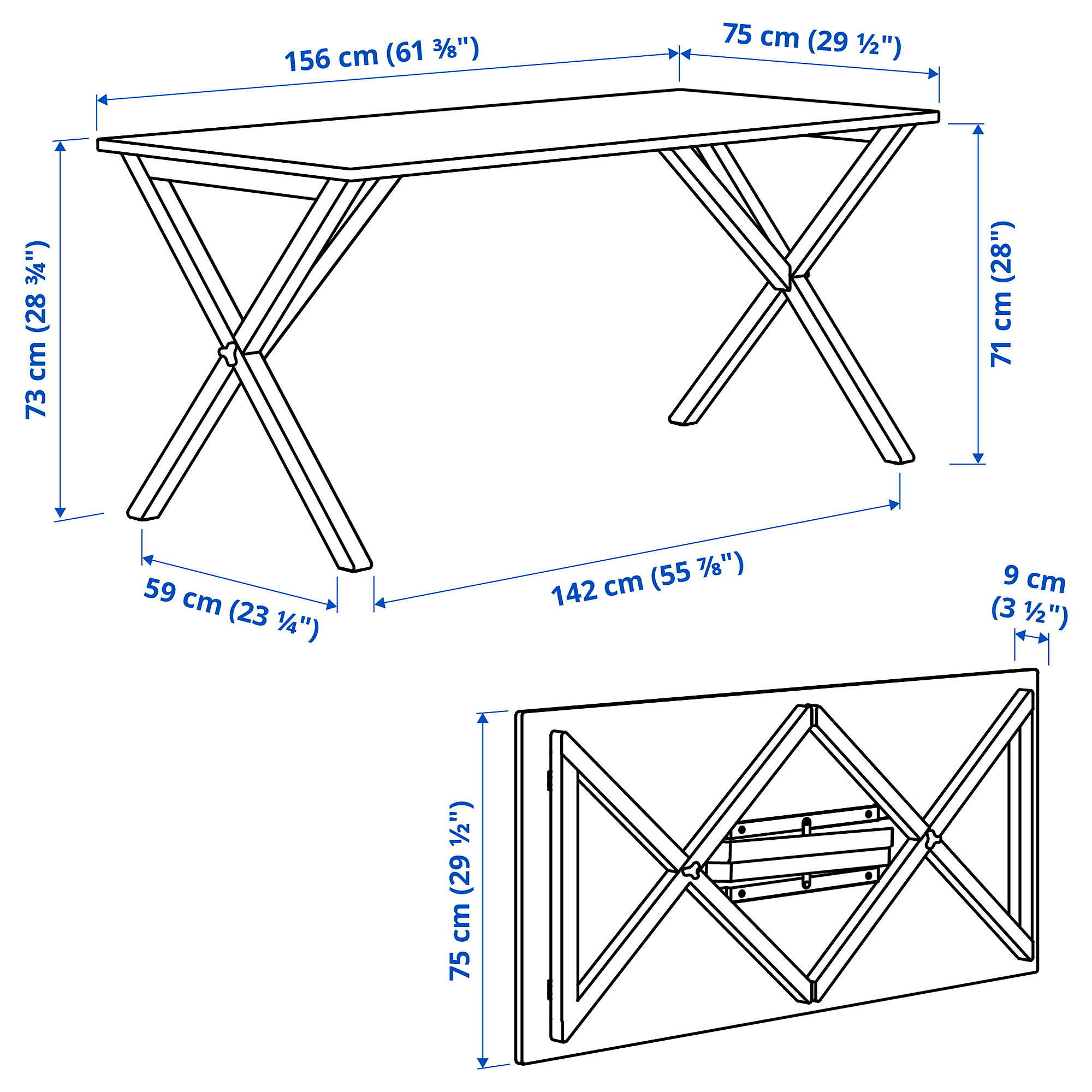 IKEA PS 2026, folding table and 4 chairs. 8 of 10 open dialog