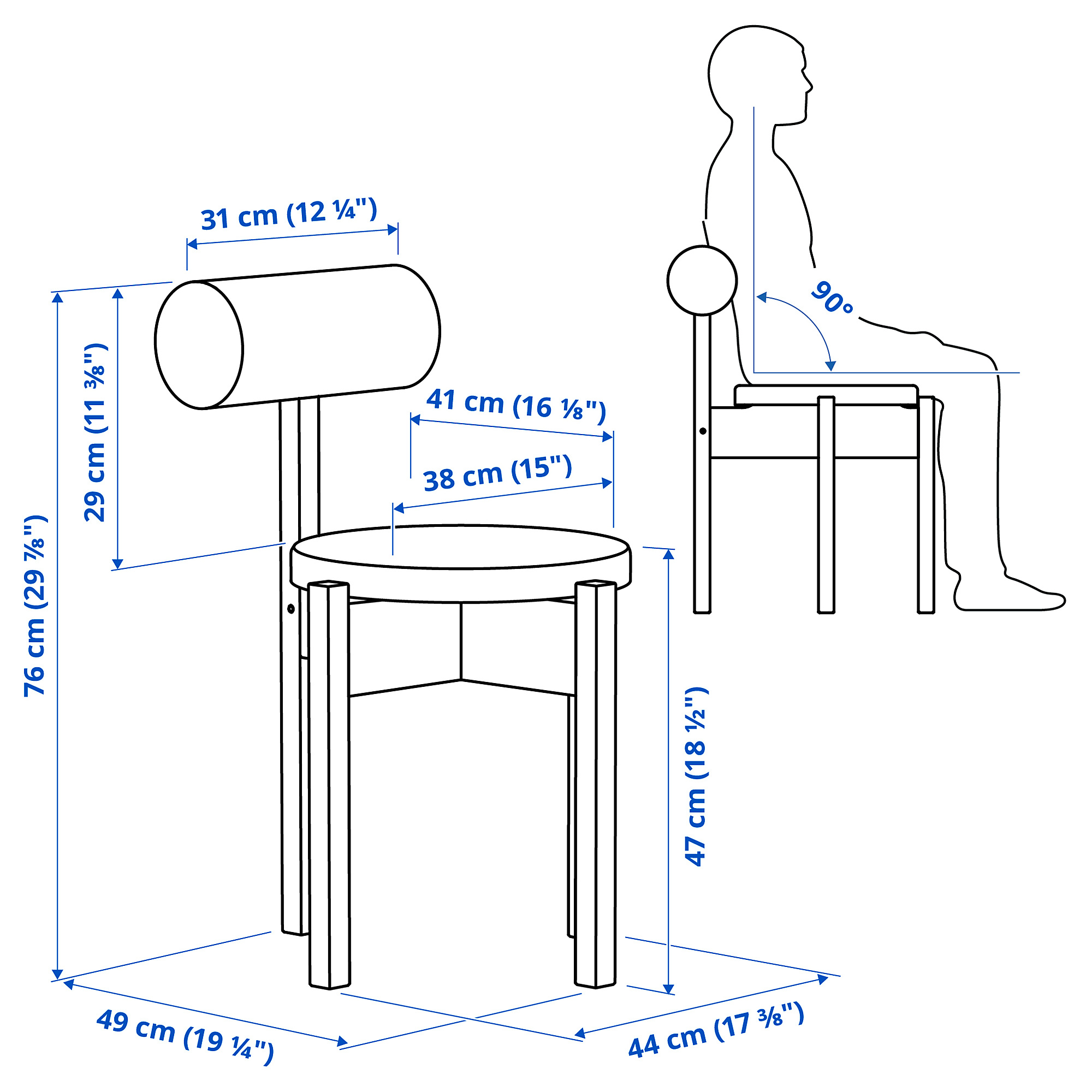 IKEA PS 2026, folding table and 4 chairs. 10 of 10 open dialog